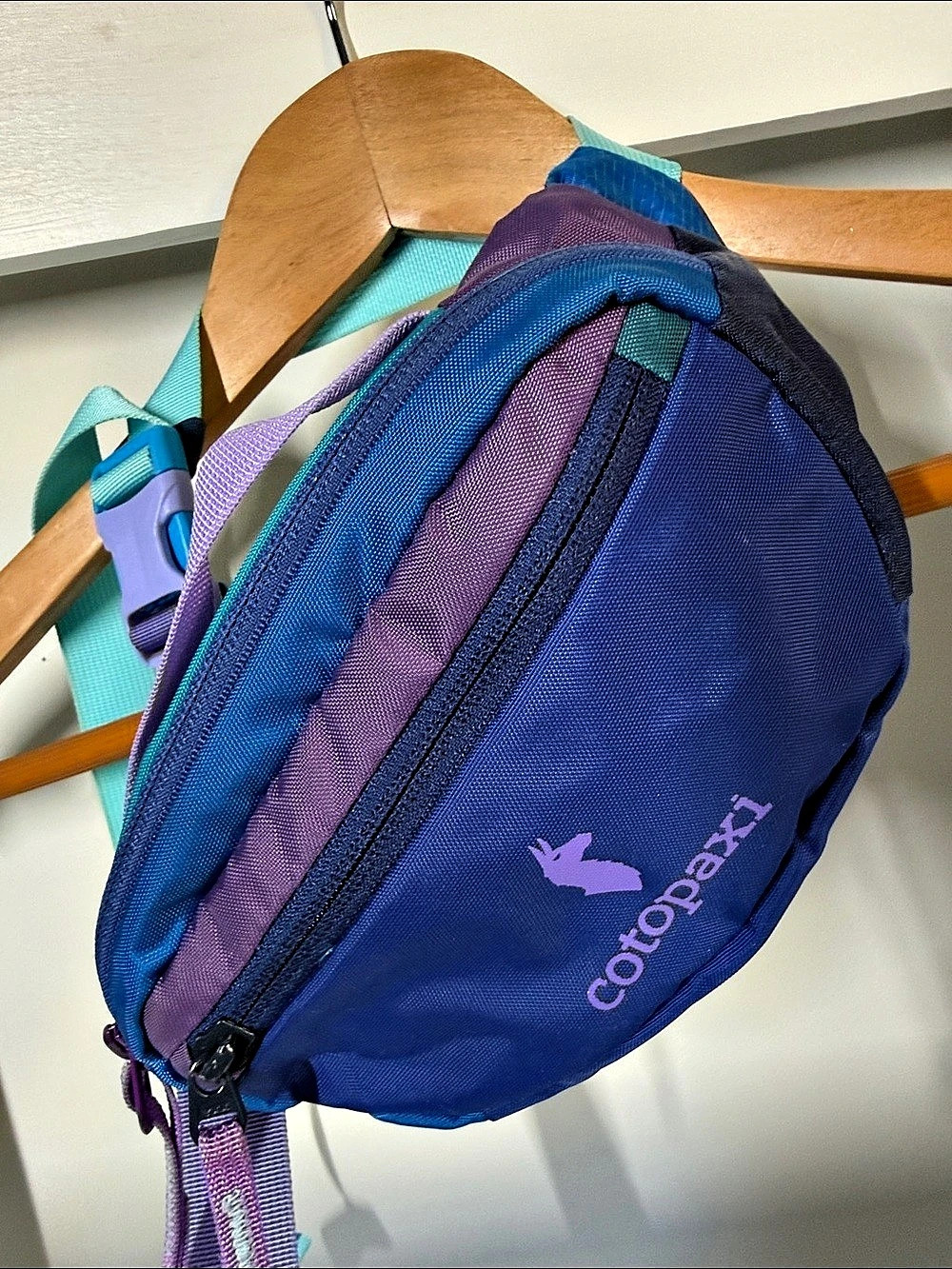 Cotopaxi Kapai 1.5L Hip Pack - Del Día Blue & Purple